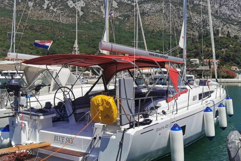 Oceanis 46.1 Blue sky